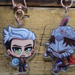 Chapter 26 Forged in Fog Vittorio & The Knight Acrylic Charms