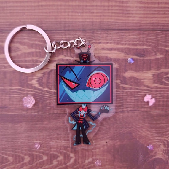 Acrylic Keychain Vox Hazbin Hotel Double Sided 2.5 in Double