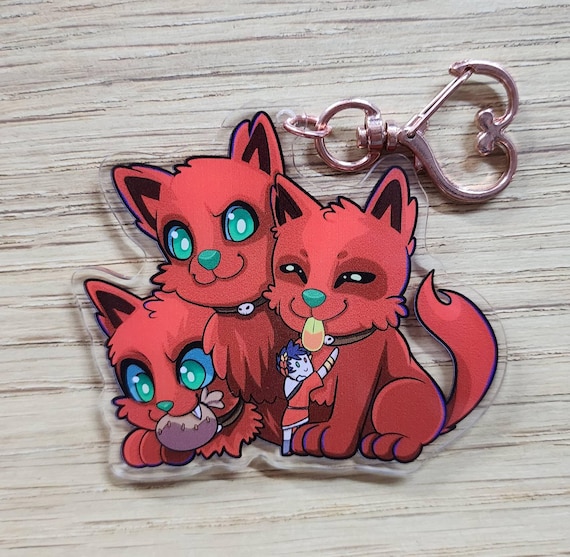 Hades Cerberus Chibi Acrylic Charm - Etsy