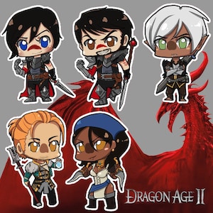 Dragon Age 2 Stickers