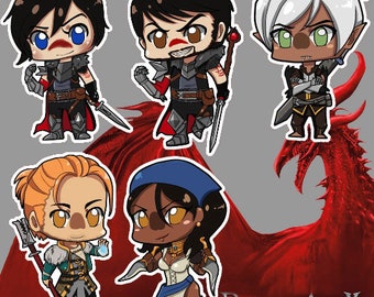 Dragon Age 2 Stickers