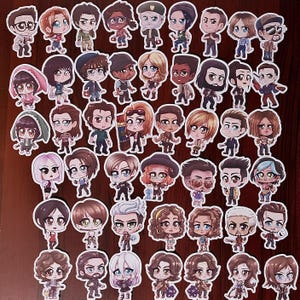 ALL SURVIVOR STICKERS (Updated to Taurie) Dead By Daylight