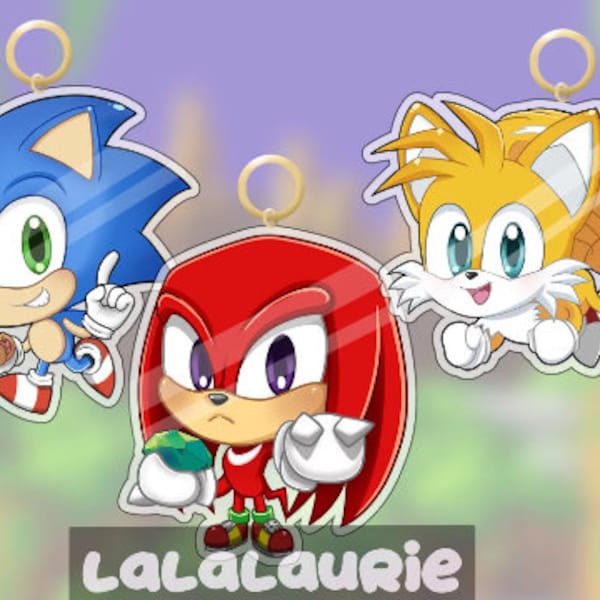 Sonic the Hedgehog Charms