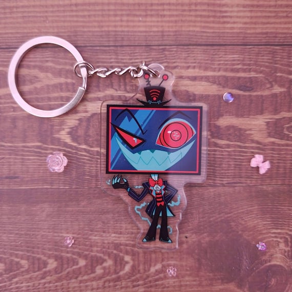 Acrylic Keychain Vox Hazbin Hotel Double Sided 2.5 in Double