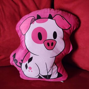 Hazbin Hotel Fat Nuggets Plush Character Shaped Pillow 1Ft