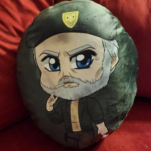 Bill Overbeck Chibi Pillow