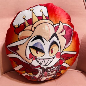 Lucifer Plush Circle Pillow 2Ft