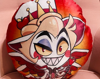 Lucifer Plush Circle Pillow 2Ft