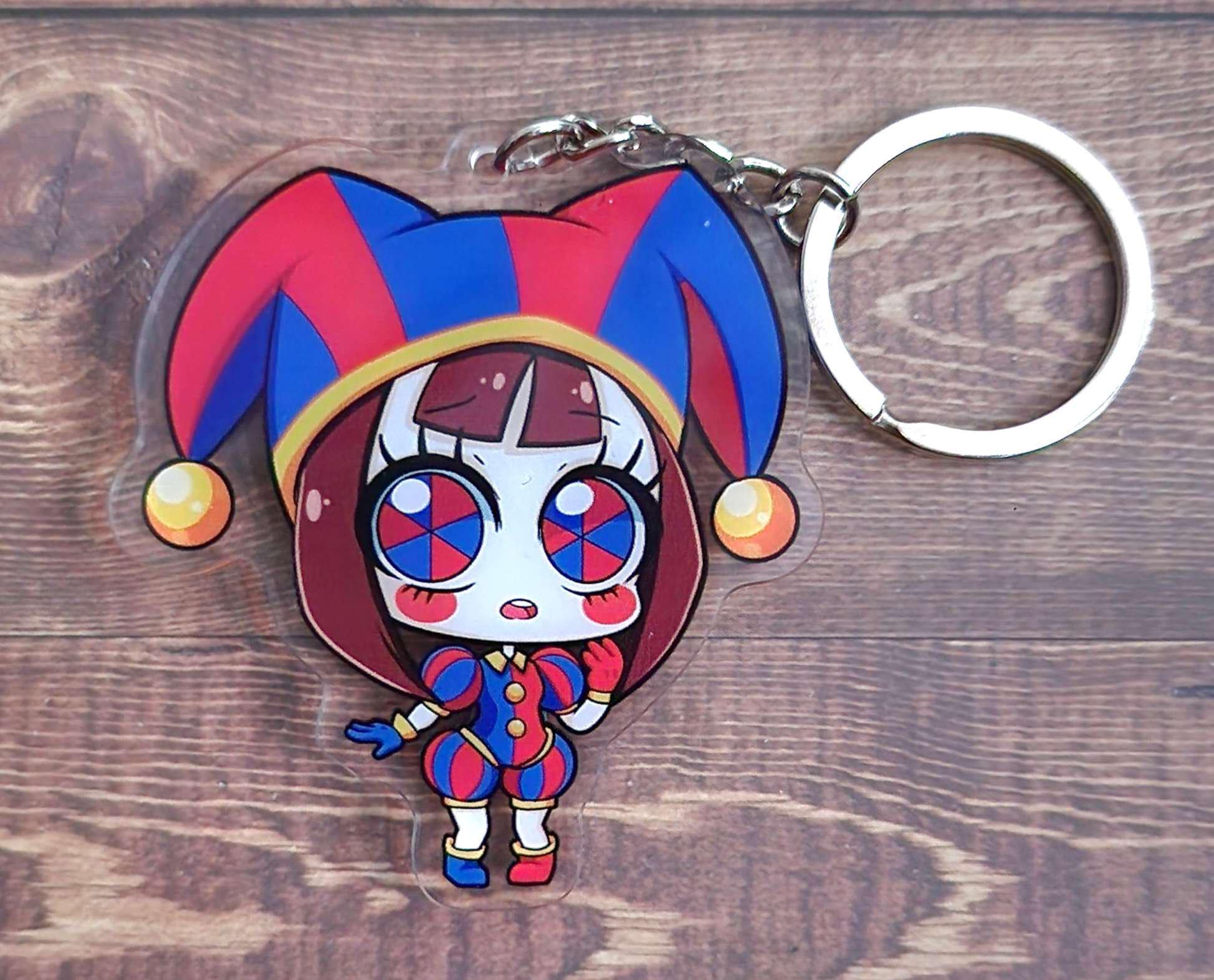 Pomni 3 キーチェーン 素晴らしいデジタルサーカスチャーム - Etsy 日本