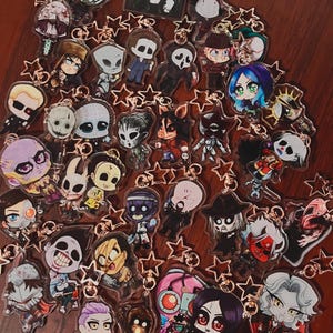 Dead By Daylight All Killer Acrylic Charms