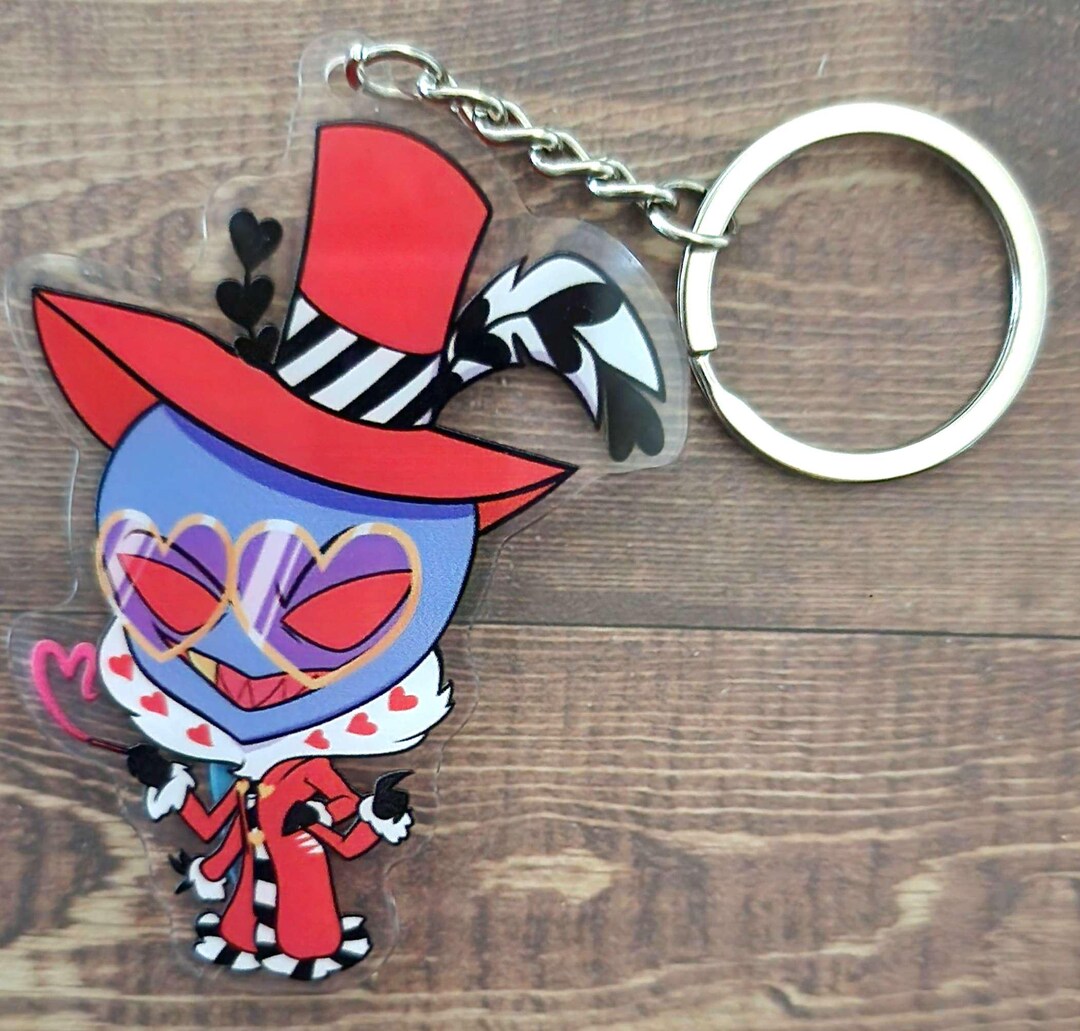 ハズビンホテル ヴォックス ヴァレンティノ バレンタイン アクリルキーホルダー ハズビンホテル バレンタイン VEES アクキー ヴォックス