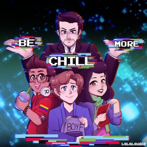 Weatherproof Be More Chill Sticker Car & Waterbottle UV Adhesive