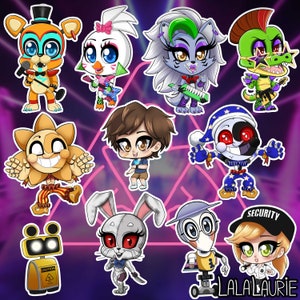 Stickers pour violation de sécurité Five Nights at Freddy's