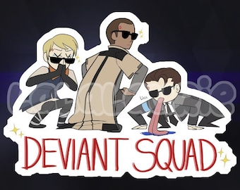 Detroit Become Human Deviant Squad Sticker