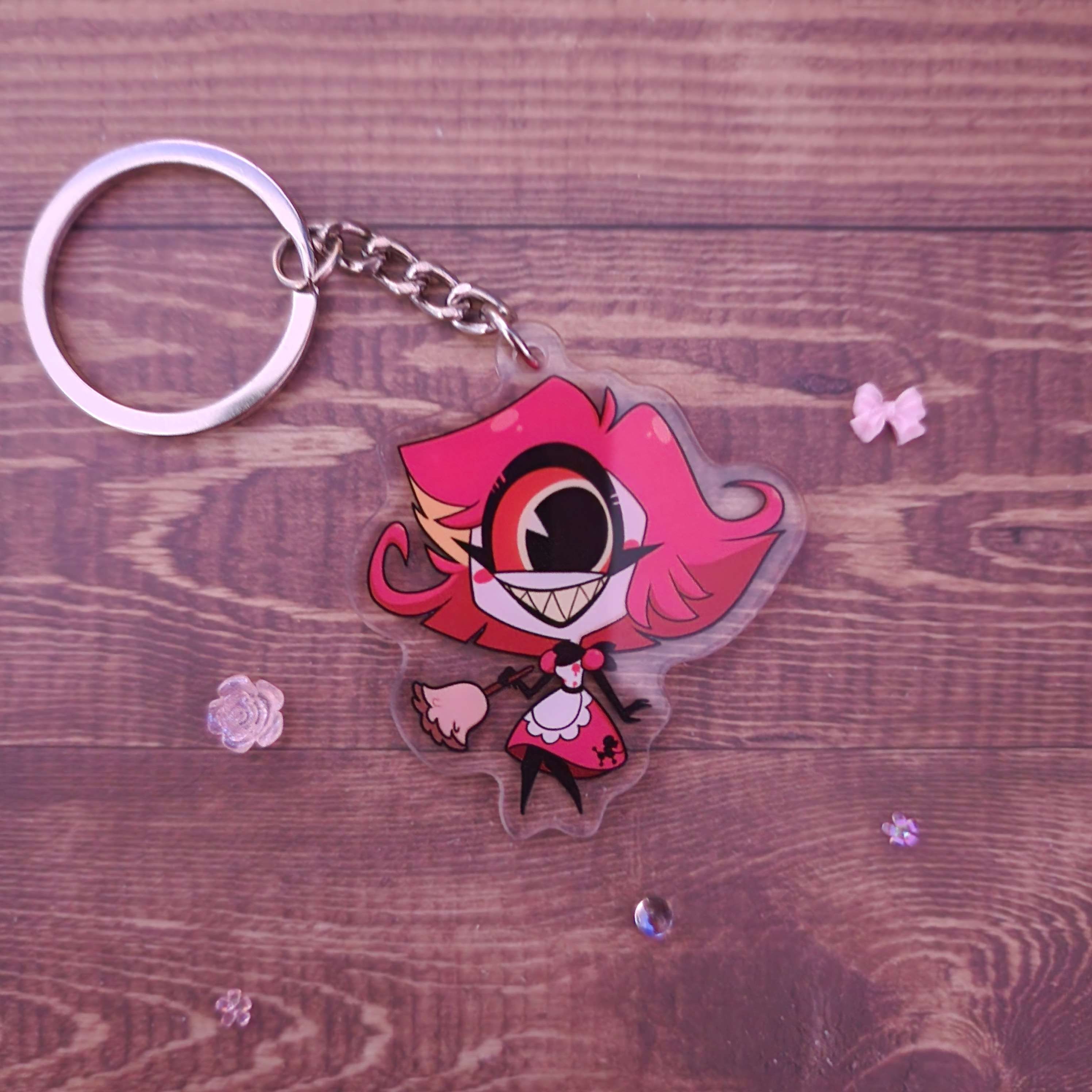 Acrylic Keychain Niffty Hazbin Hotel Double Sided 2 in Double