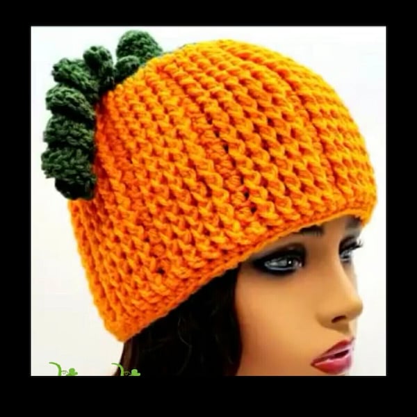 Adult Pumpkin Hat Etsy