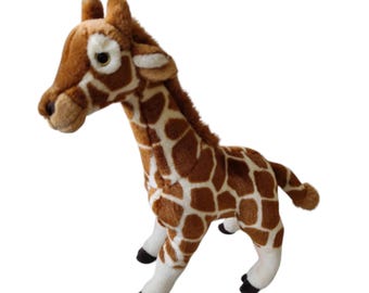 Leosco Giraffe Plush: Realistic Stuffed Animal Toy (40cm Tall)