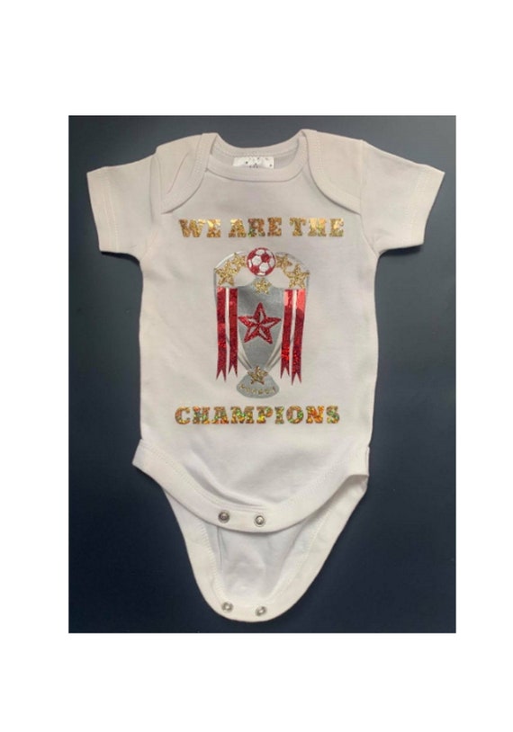 personalised liverpool baby grow
