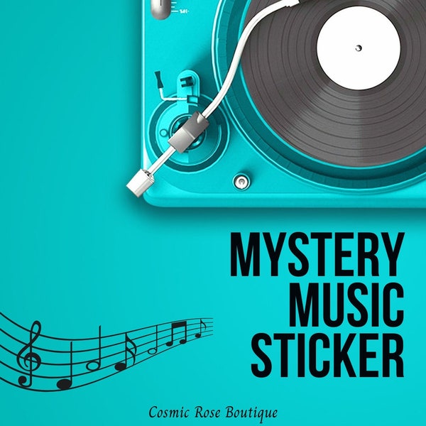 Mystery Rock And Alternative Music Sticker