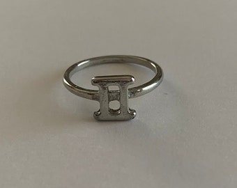 Gemini Symbol Ring