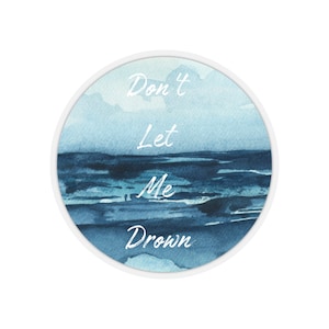 Drown Sticker
