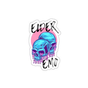 Elder Emo Aufkleber