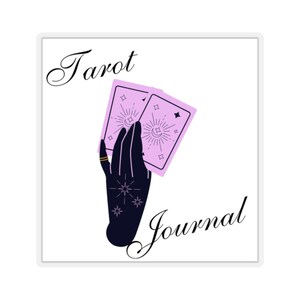 Tarot Journal Sticker | Version 2