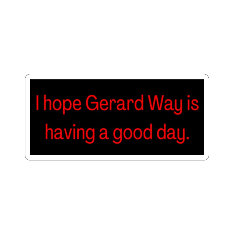 Gerard Sticker - Etsy