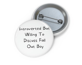 Introverted Pop Punk Pin