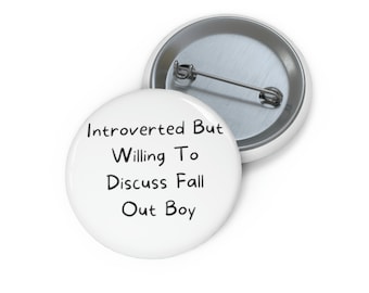 Introvertierter Pop Punk Pin