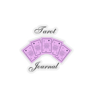 Tarot Journal Sticker | Version 3