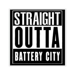 Came From Battery City Sticker
