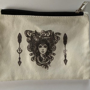 Medusa Canvas Pouch