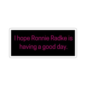 Ronnie Aufkleber
