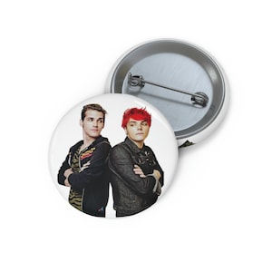 Emo Brothers Pin