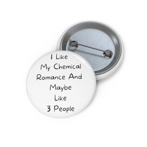 Emo Band Love Pin