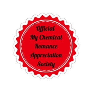 Emo Band Appreciation Sticker