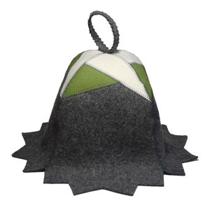 Russian Sauna Hat Designer II Wool Saunahut Banya Bath