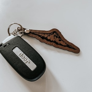 Mount hood keychain