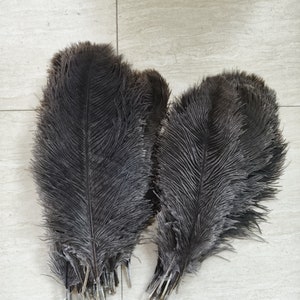 28 couleurs 100 plumes d&#39;autruche de couleur naturelle pour centres de table de noce
