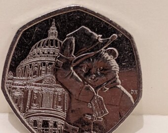 Paddington bear 50p ebay