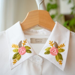 Hand-embroidered shirt/ Customized Shirt / Hand embroidery