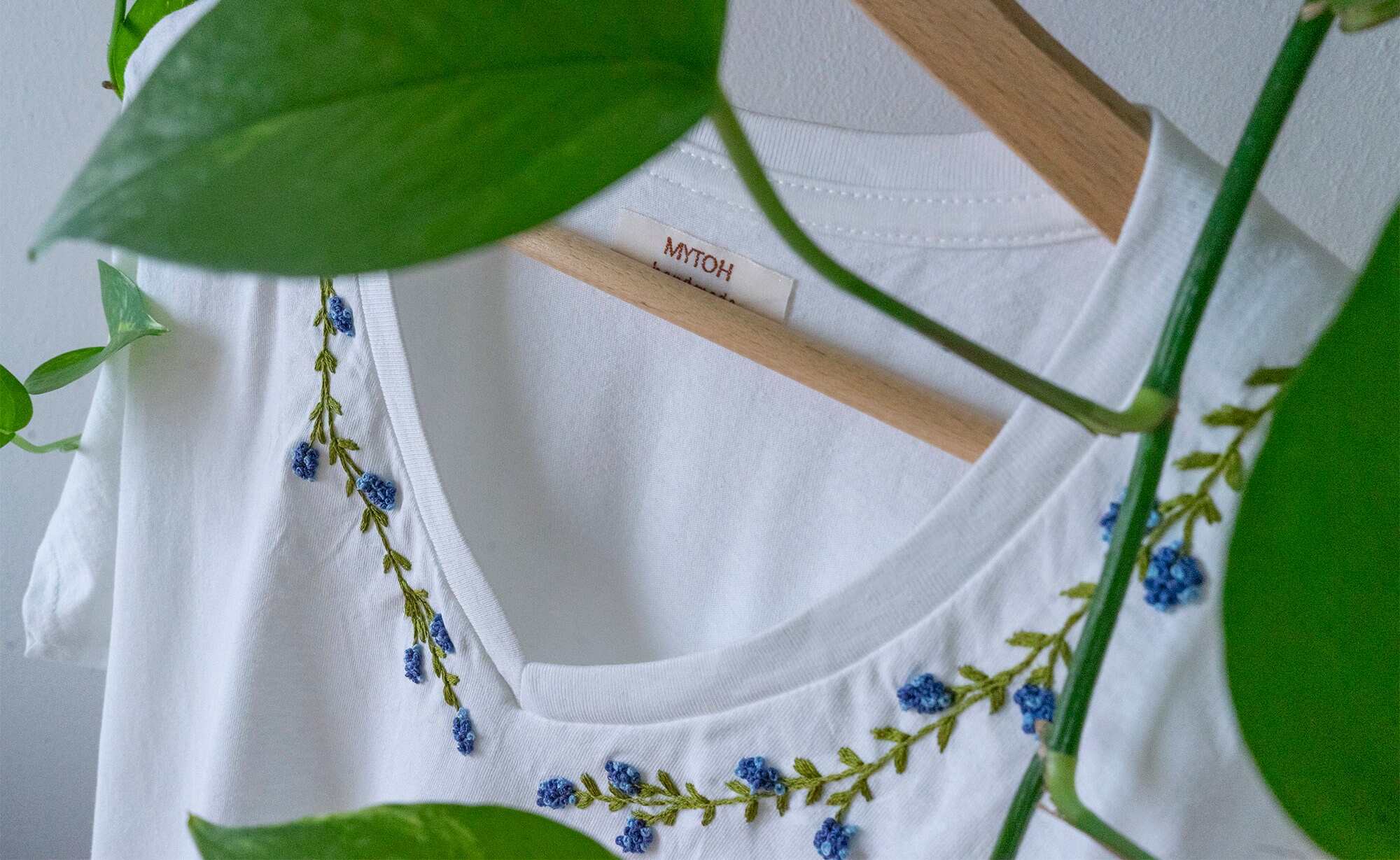 ACANTHUS★muta Hand Border Paint Tee ACANTHUS☆muta Hand Border Paint Tee ACANTHUS × muta MARINE