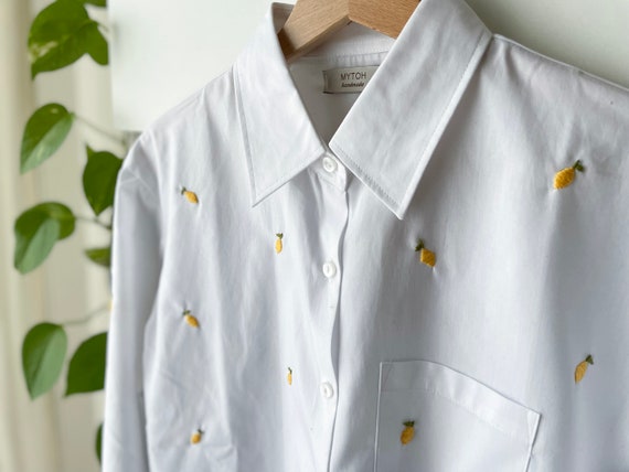 Hand-embroidered Shirt/ Customized Shirt / Hand Embroidery