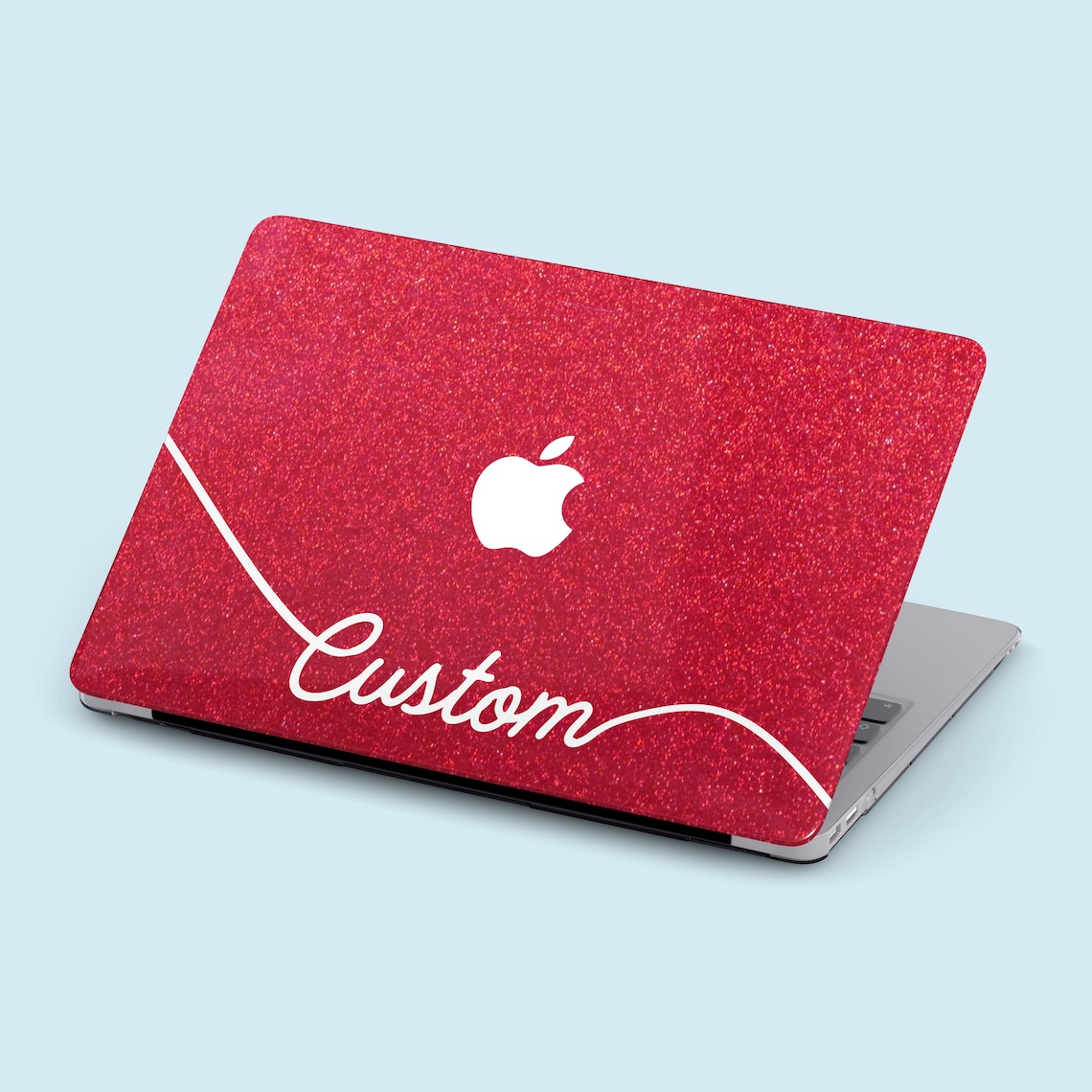 Macbook Air 13 Case Red Glitter Macbook Case Macbook Pro 13 Etsy