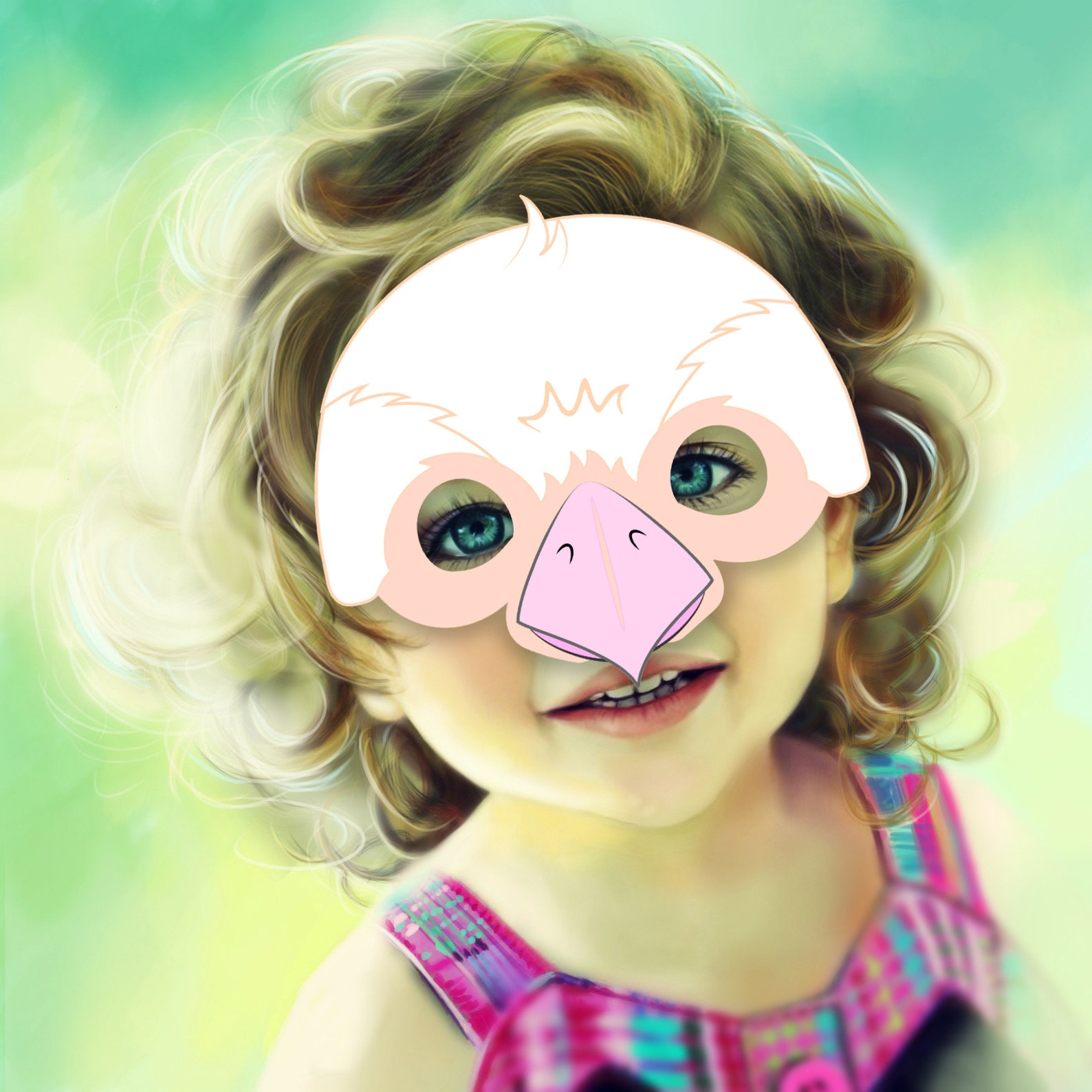 Nativity Scene Mask Template, Cut-out Printable Mask, Pdf Cut Print ...