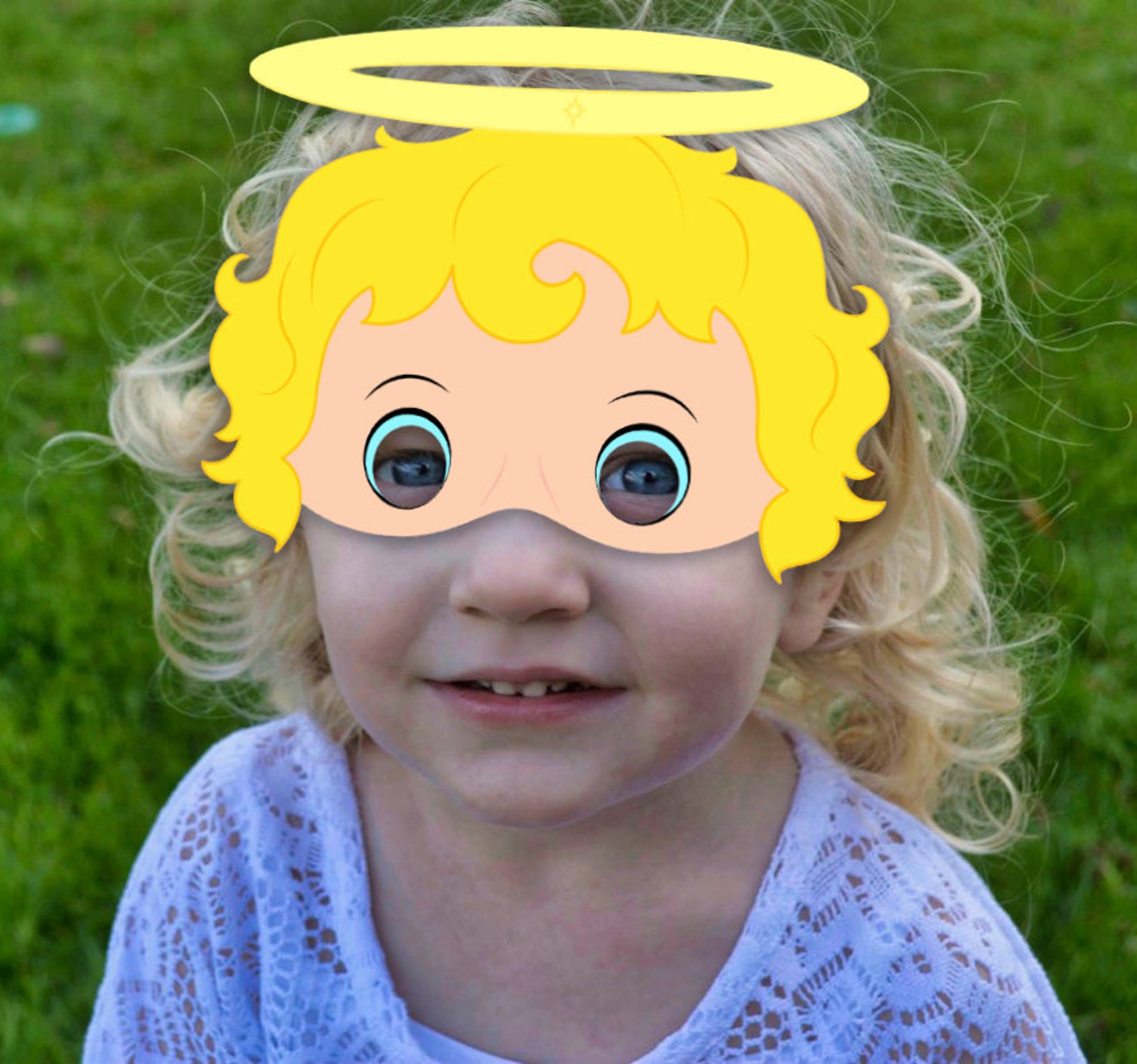 Nativity Scene Mask Template, Cut-out Printable Mask, Pdf Cut Print ...