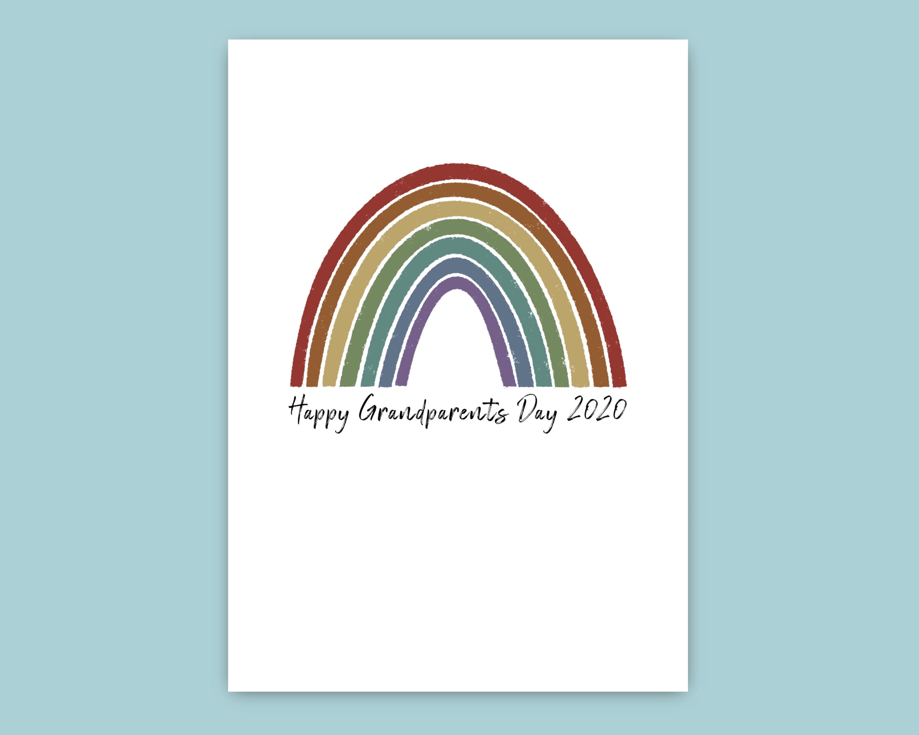 Download National Grandparents Day 2020 Card A Year That Grandparents Etsy