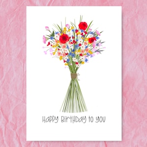 Daisy, She Loves Me, Happy Birthday Greeting Card for Sale by  KBarrett-ForAwe
