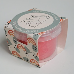 Play dough pink made from edible ingredients, handmade playdough, dough for kids, sensory dough